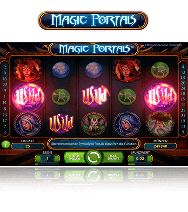 NetEnt Magic Portals Spiel